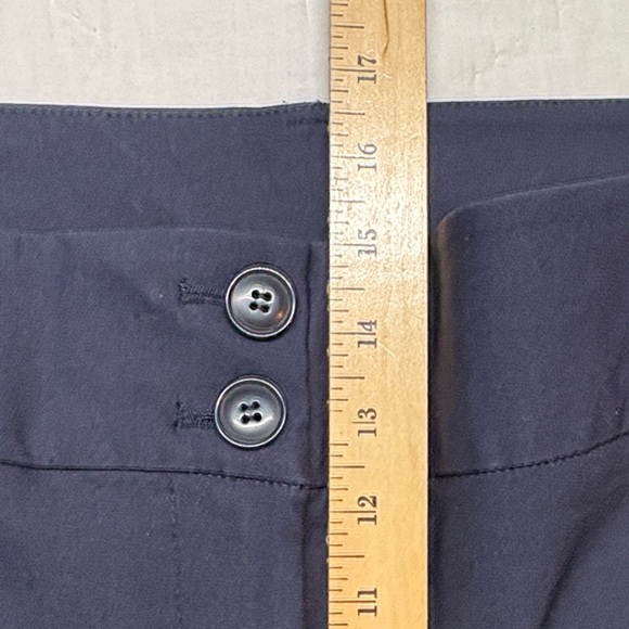 Lane Bryant Navy High-Rise Straight Leg Tighter Tummy Fit Trousers NWT Size 26 - Picture 5 of 8